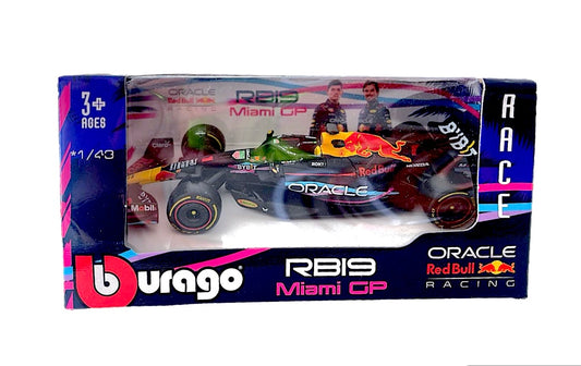 Burago Carro a Escala 1/43 Modelo RB19 GP Miami