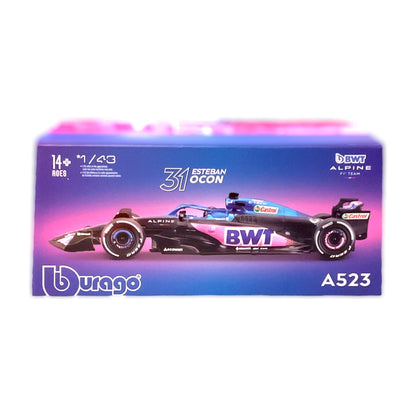 Burago Escala 1/43 Esteban Ocon A523 año 2023