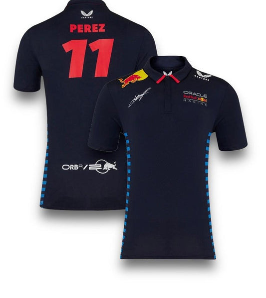 Red Bull Polo Oficial Checo Perez 2024 Dama