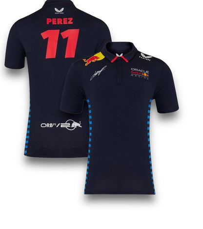 Red Bull Polo Oficial Checo Perez 2024 Infantil