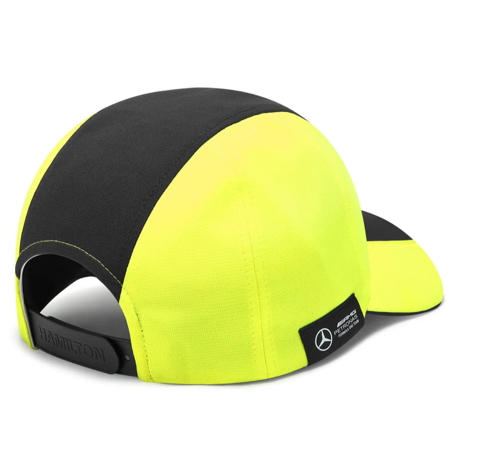 Mercedes Gorra L Hamilton Amarillo Intenso