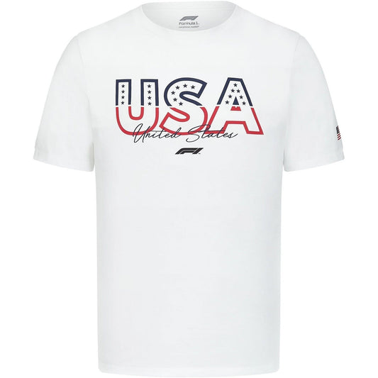 Fórmula 1 Playera USA Austin Cap